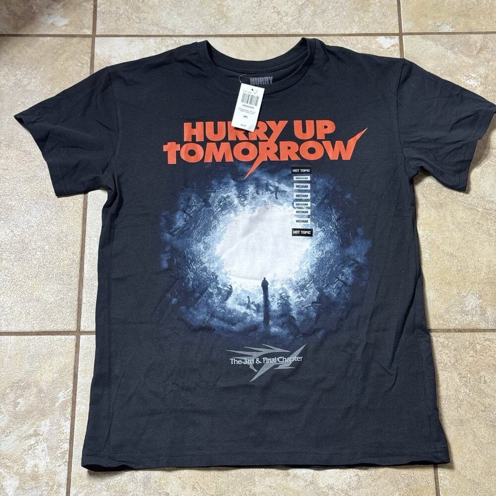 The Weeknd Hurry Up Tomorrow Odyssey T-Shirt MEDIUM New With Tags